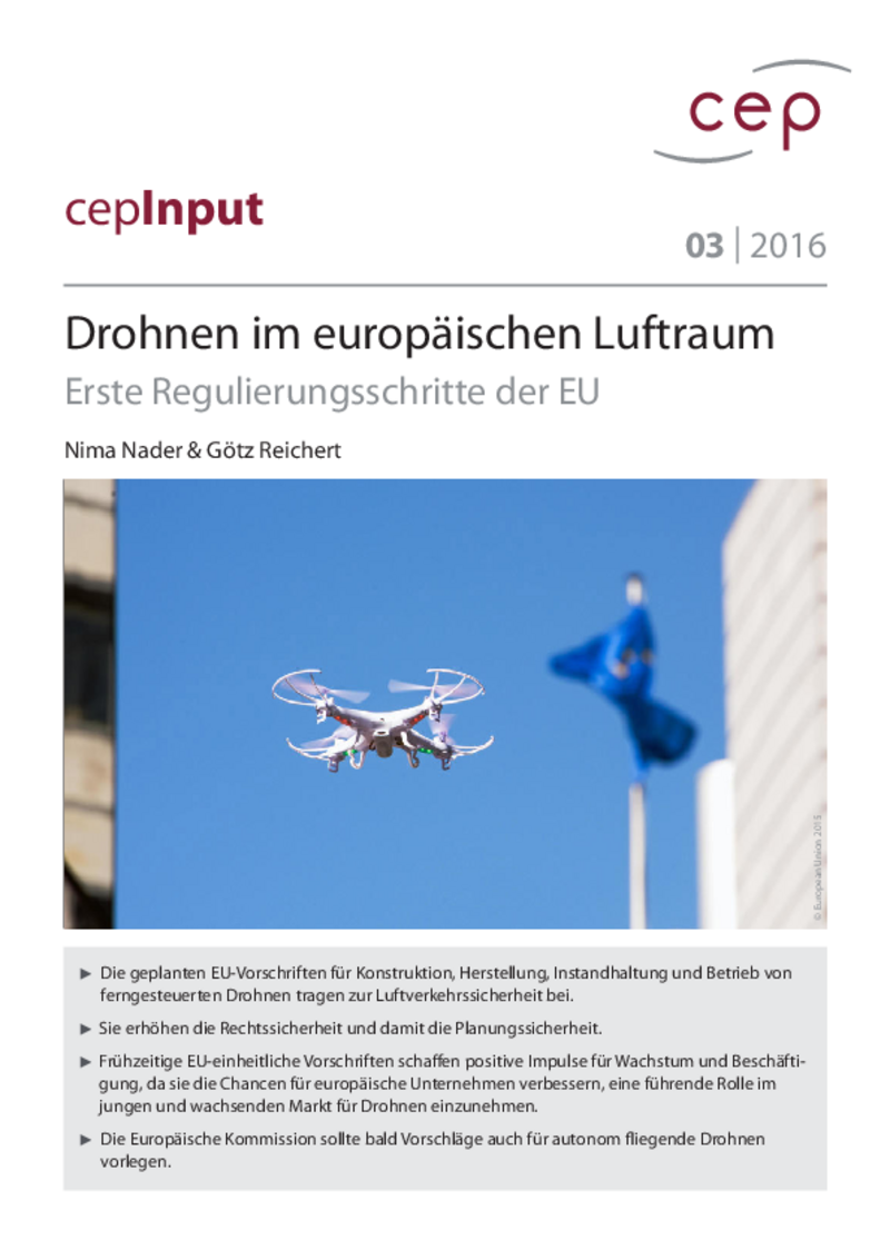 Drohnen im europäischen Luftraum