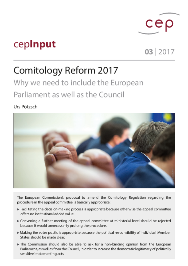 Comitology Reform 2017