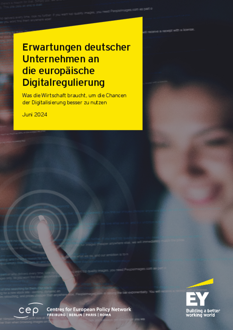 cep and EY Study:Businesses call for more legal certainty when dealing with data