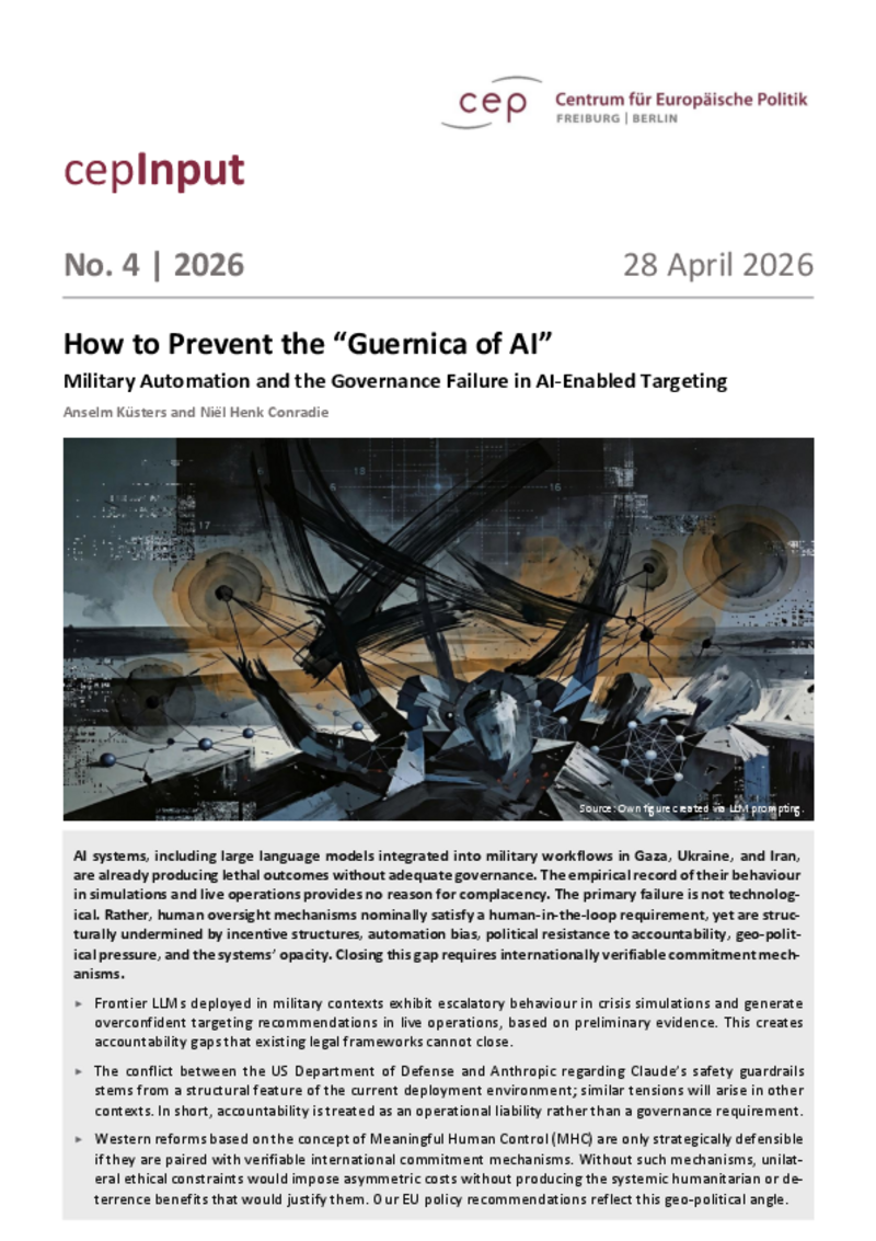 How to Prevent the “Guernica of AI”