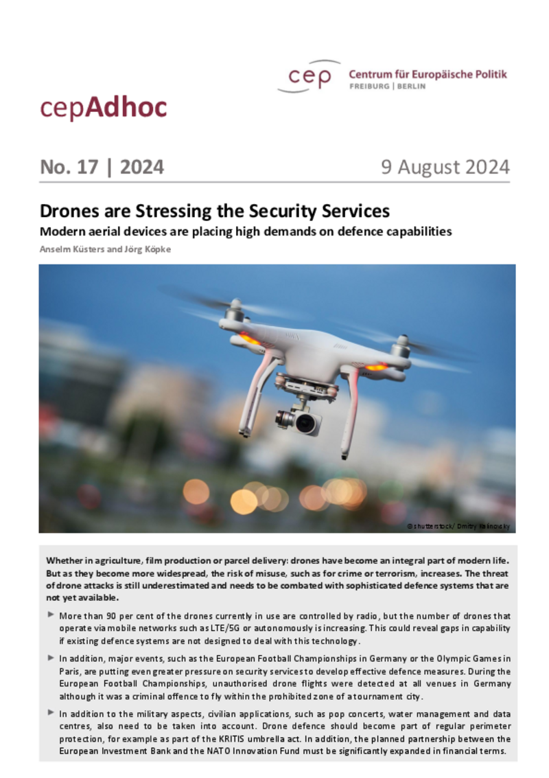 Drones are Stressing the Security Services
