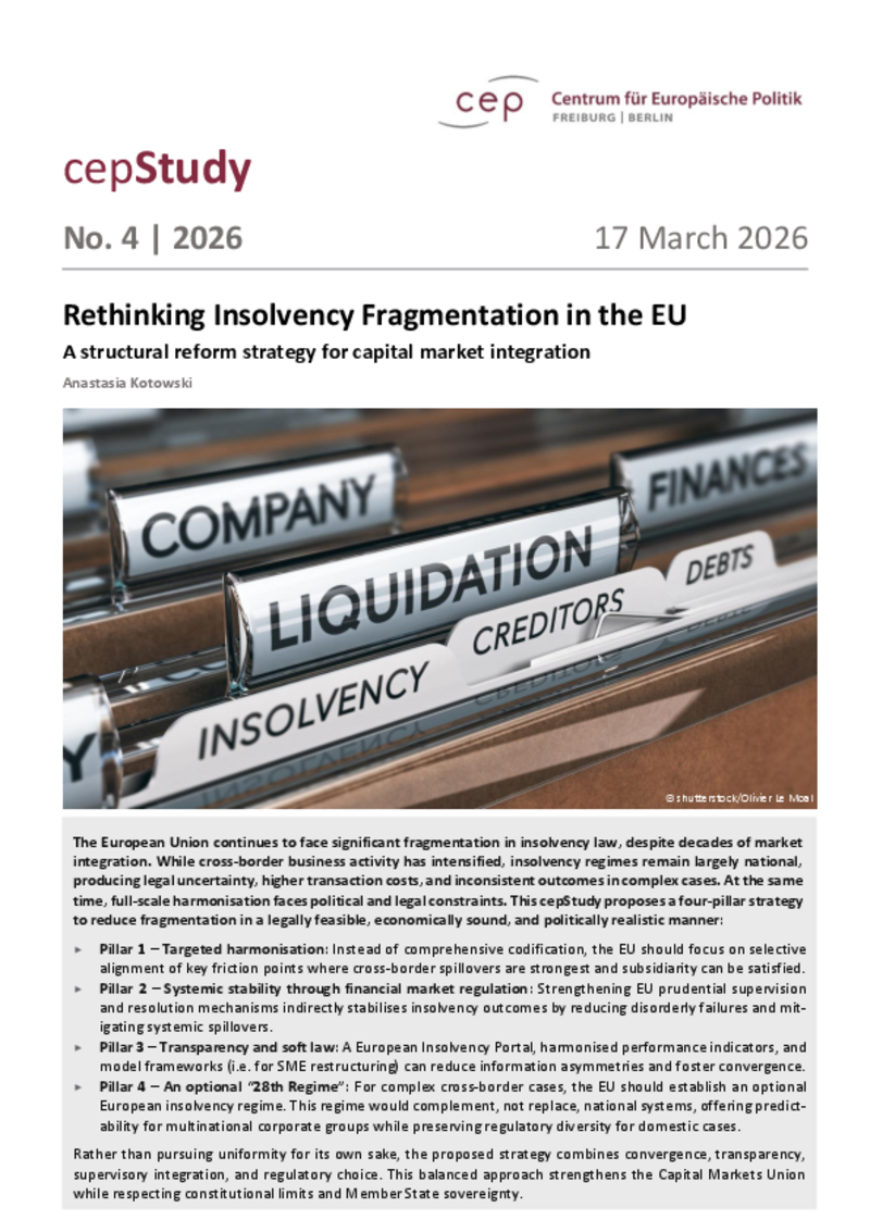 Rethinking Insolvency Fragmentation in the EU