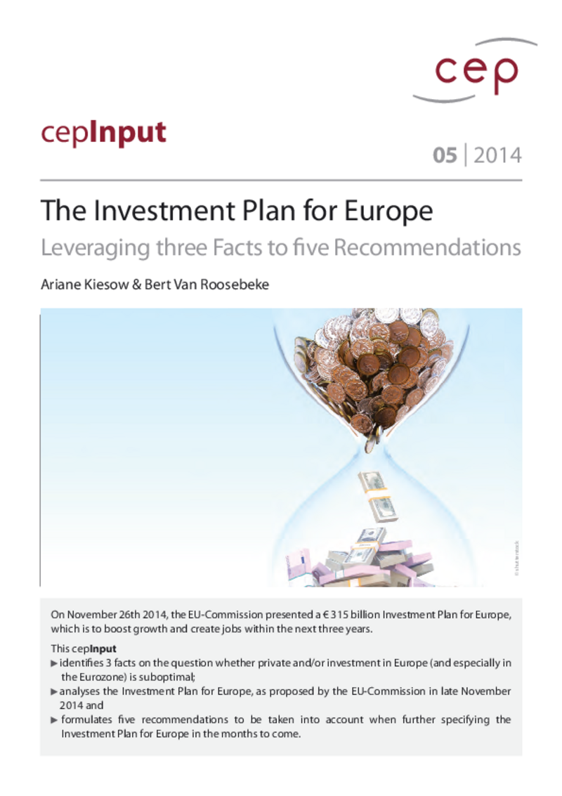 The Investment Plan for Europe