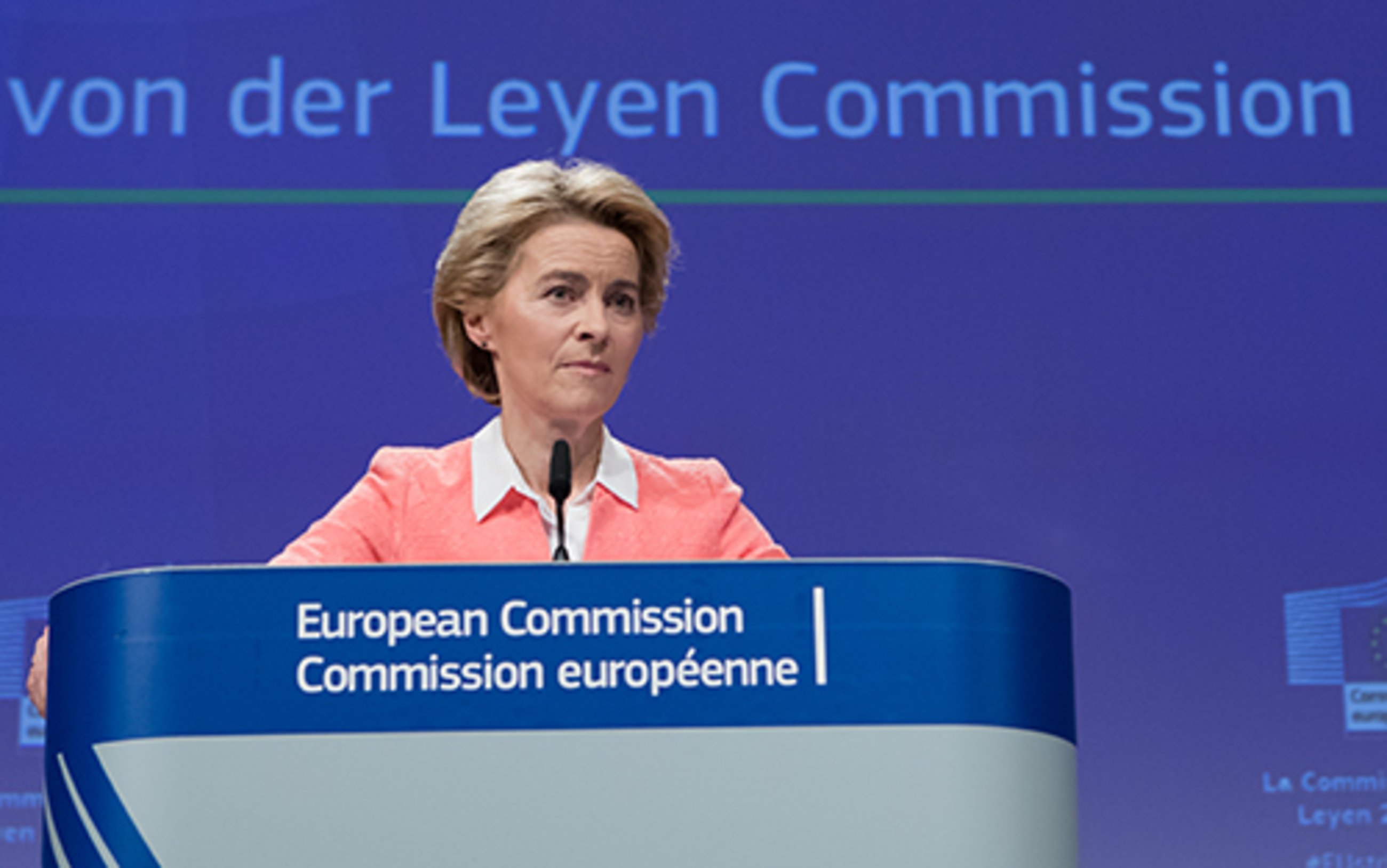 EC Visual Service Von-der-Leyen-Kommission vor dem Amtsantritt (cepAdhoc)