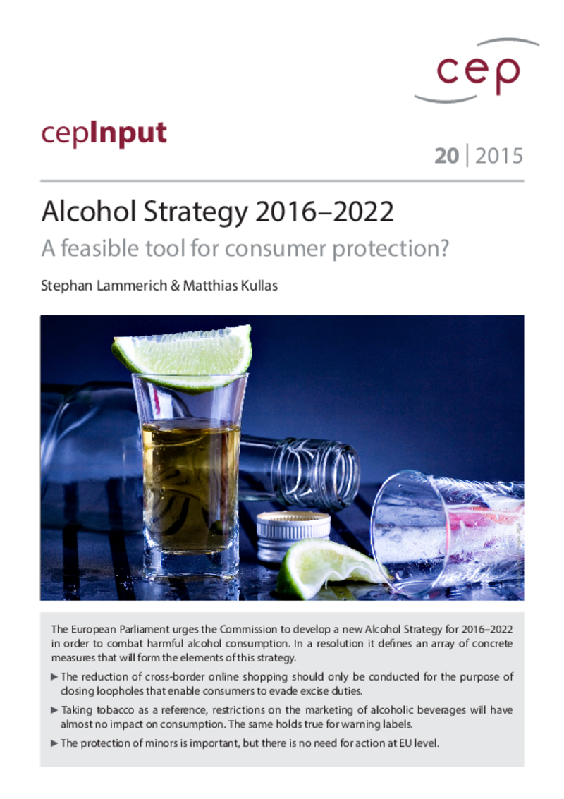 Alcohol Strategy 2016–2022