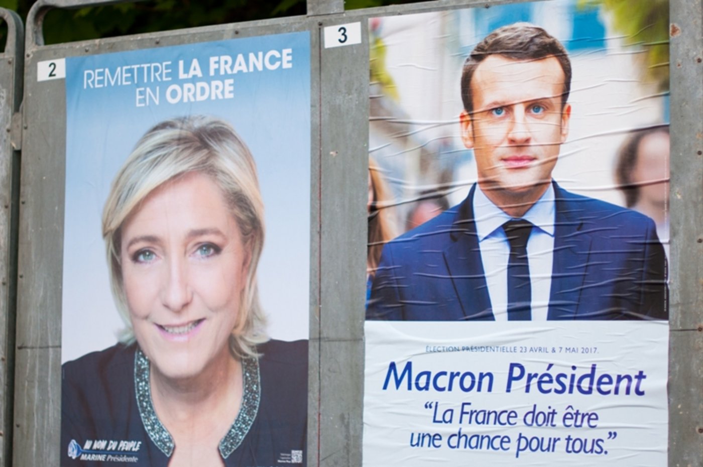 Präsidentschaftswahl in Frankreich: Macron vs. Le Pen