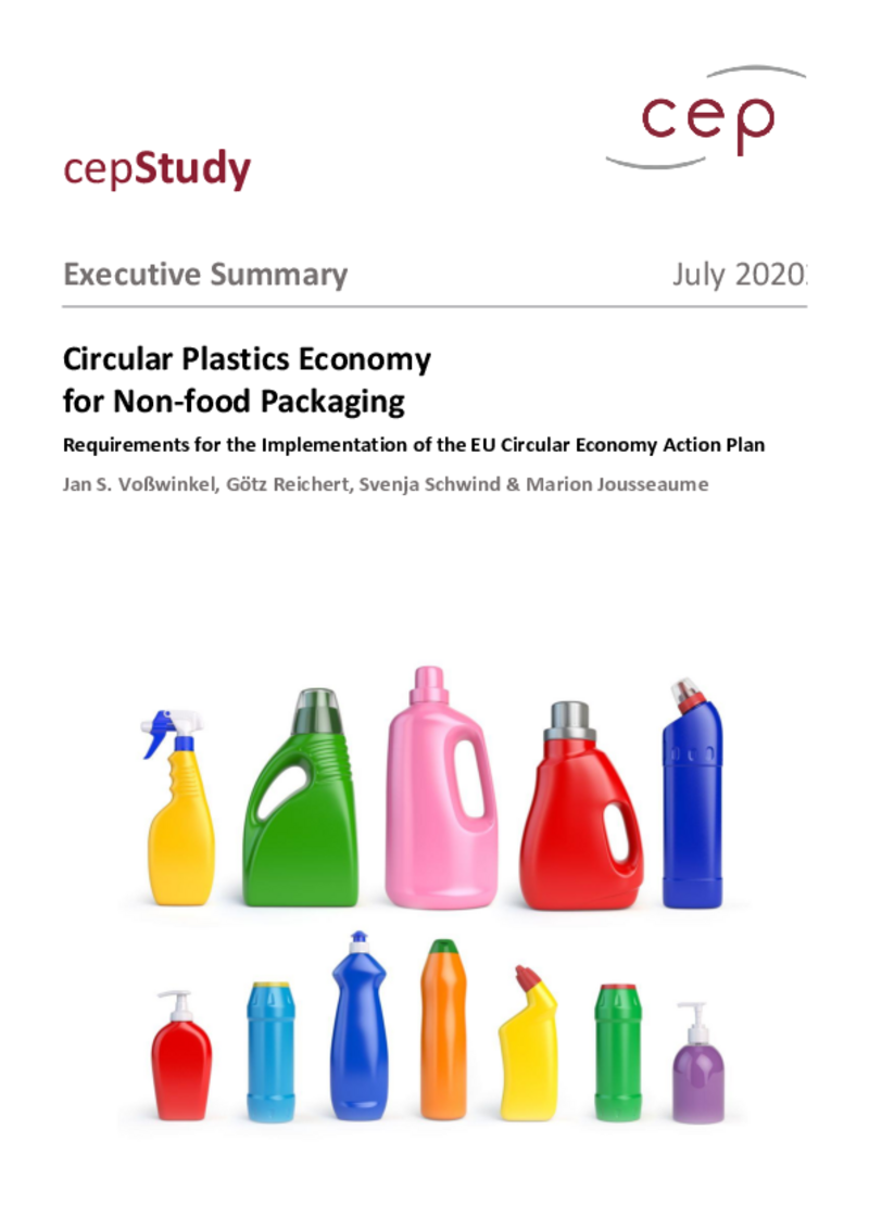 Circular Plastics Economy for Non-food Packaging (cepStudy Executive Summary)
