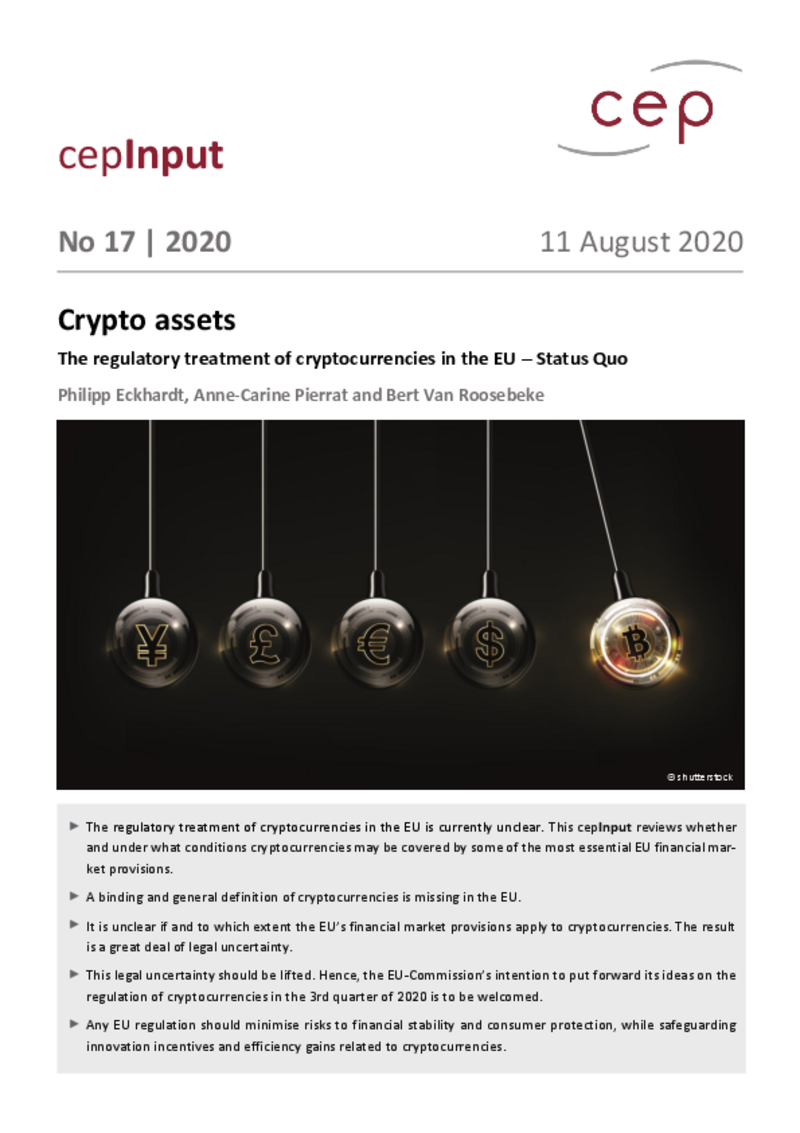 Crypto assets (cepInput)
