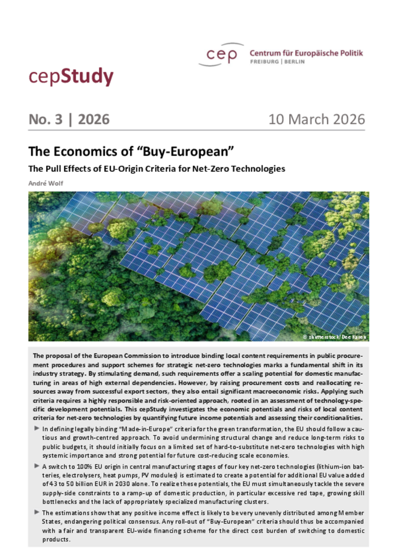 The Economics of “Buy-European”