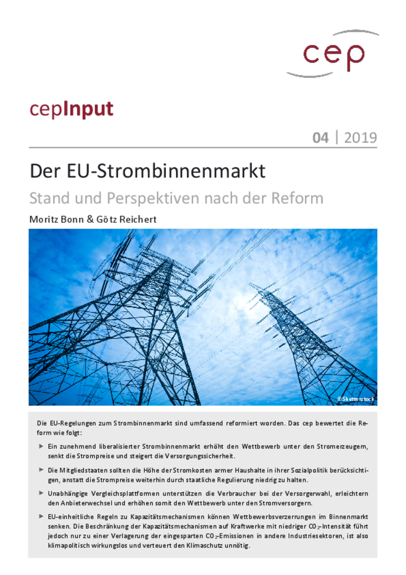 Der EU-Strombinnenmarkt